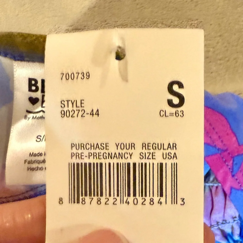 NWT Maternity Beach & Bump Ladies’ size Small one Piece Swimsuit - Picture 4 of 8